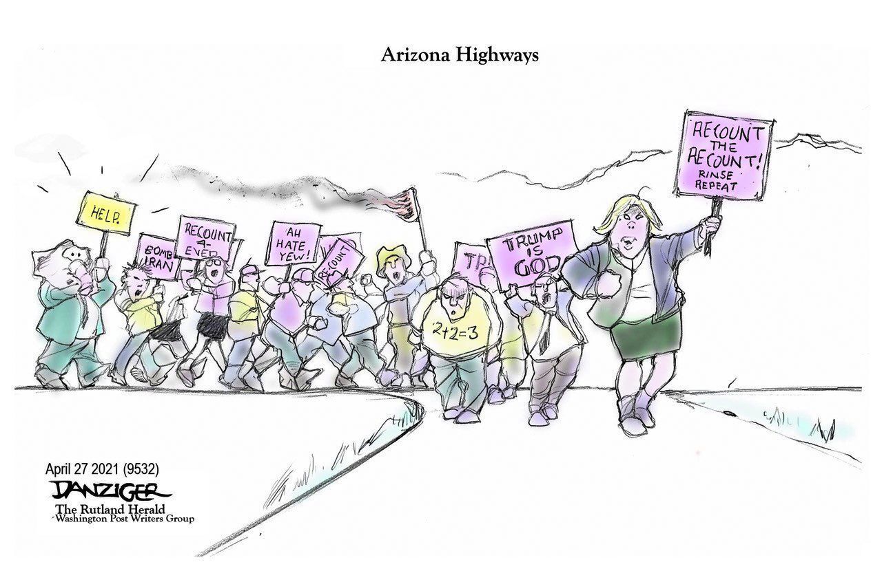 Jeff Danziger cartoon